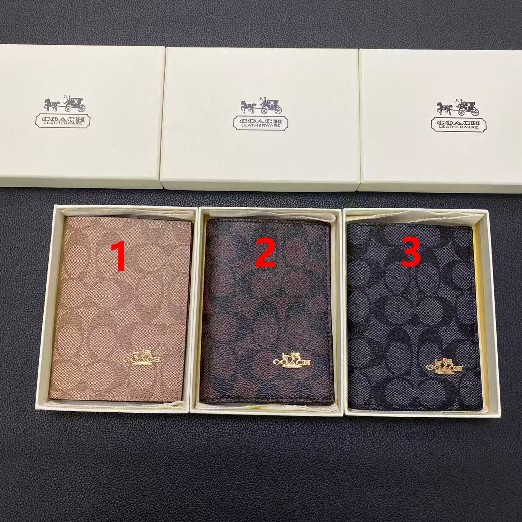 COACH Passport Holder & Cover